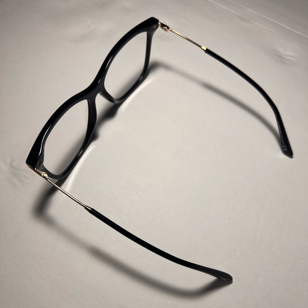 Tom Ford Black Filtering Acetate Cat-Eye Glasses - Picture 13 of 14